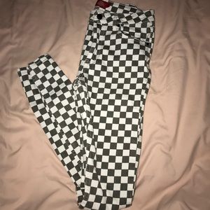 checkered dickies pants